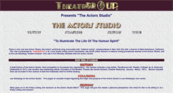 Desktop Screenshot of actors-studio.com
